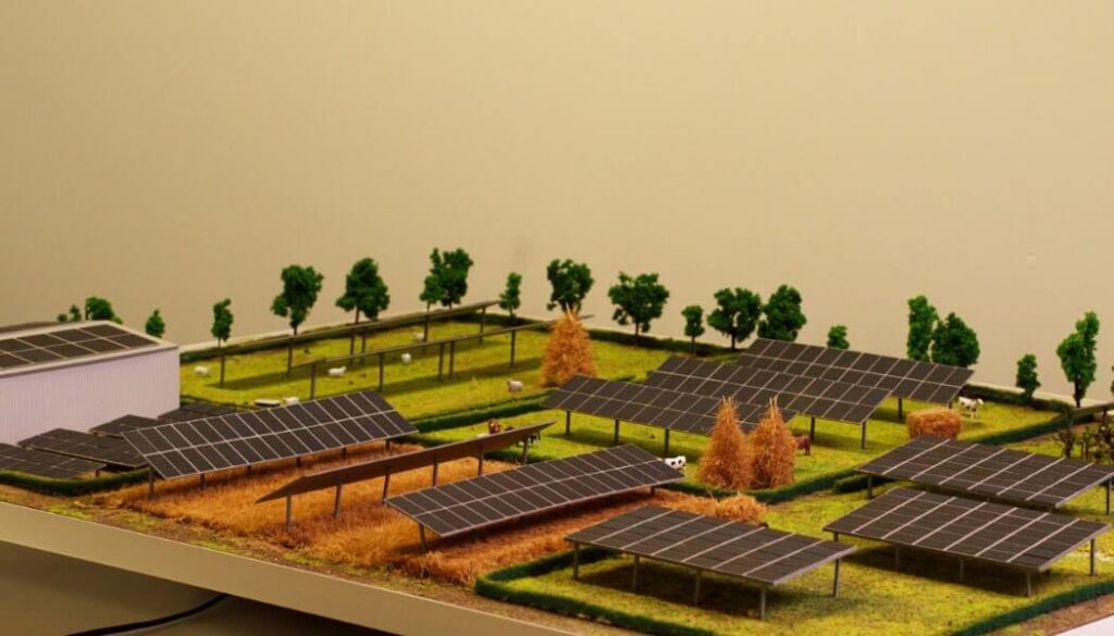 Agrivoltaic Farming Model