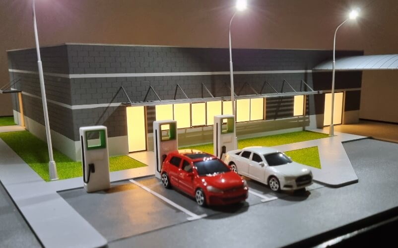  Electric vehicles charging station