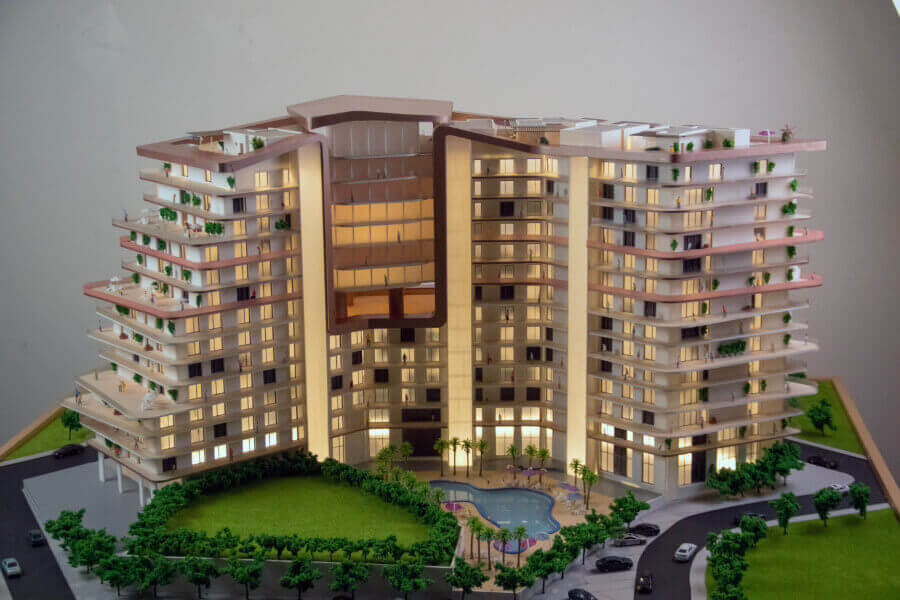Hotel - Architectural Scale Model
